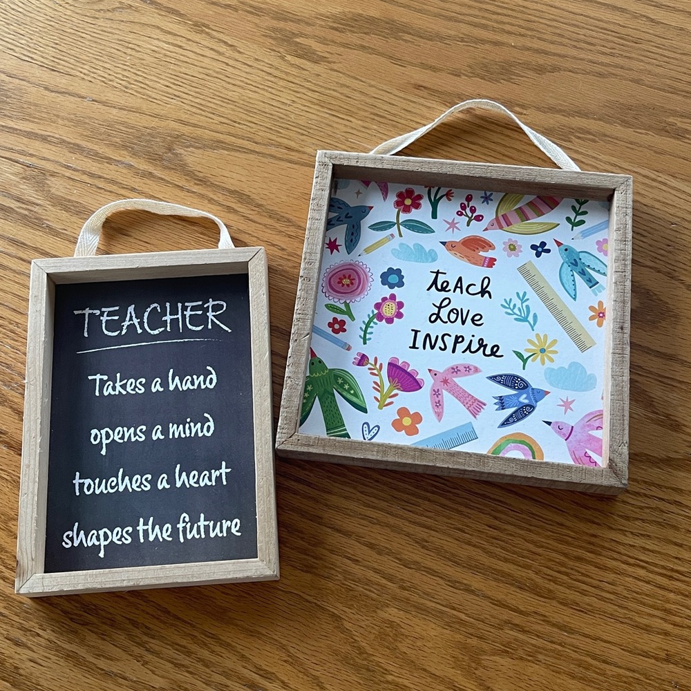 Teacher Wall Decor Set 🌺